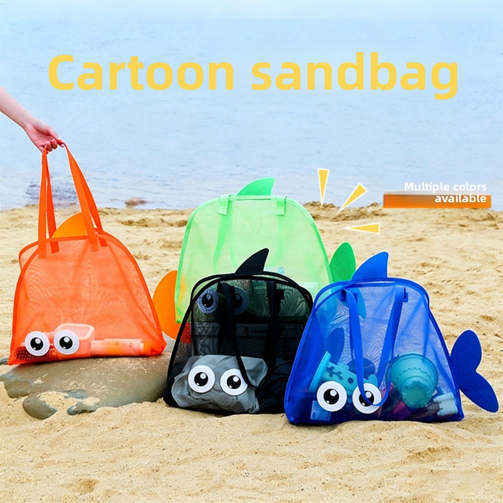 Tote Bag Beach - Tas Pantai Jaring Anak-anak Tas Organizer