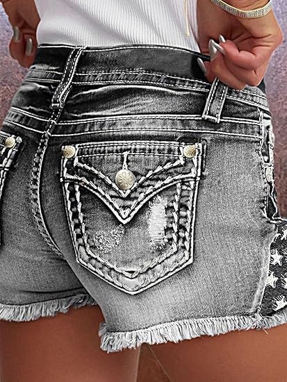 【HME】Celana Jeans |   Tampilka - Shorts Denim Frayed ulasan dan harga