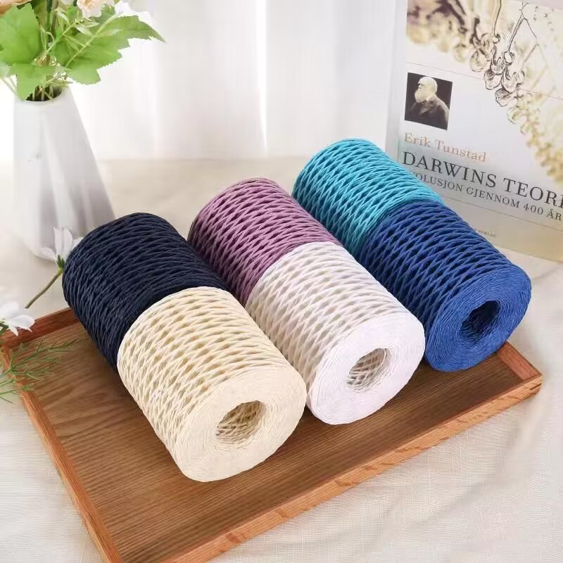 Benang Rafia 190G, Benang Kert - Crochet Bag Raffia ulasan dan harga
