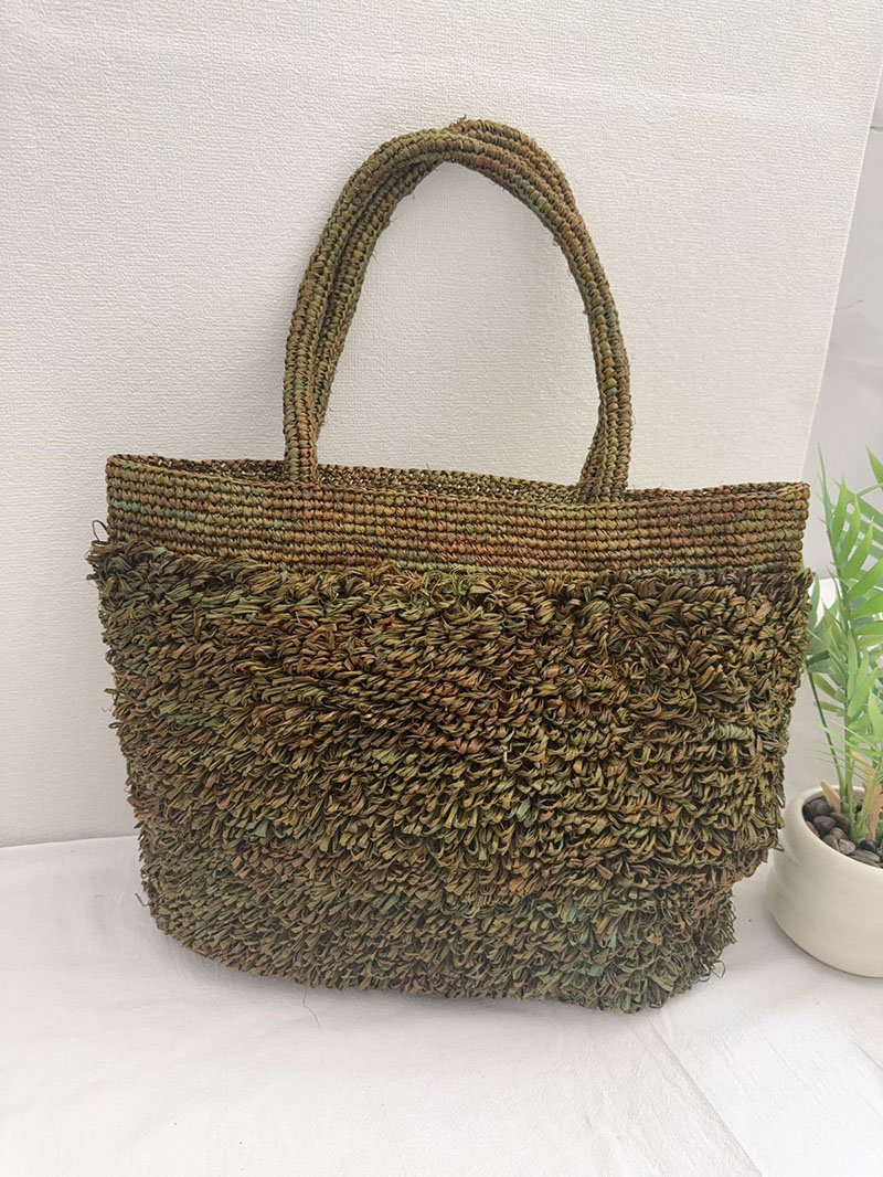 Tas Jerami Rafia Mewah Tas Bah - Crochet Bag Raffia ulasan dan harga